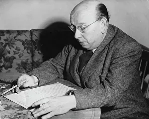 Eisler: The composer Hanns Eisler. About 1960