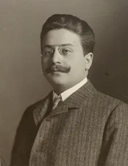 Ascher: Composer Leo Ascher. Vienna. 1906