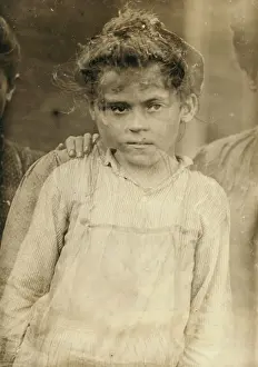 Exposures: Composite photograph of child laborers made from cotton mill