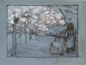 Compositional: Compositional Study of two Female Peasants conversing