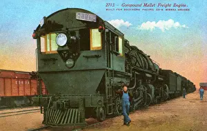 Grades: Compound Mallet Freight Engine locomotive, USA