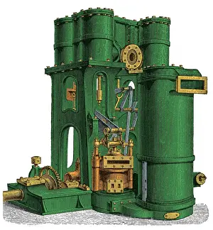 Diagram: Compound Steam Engine