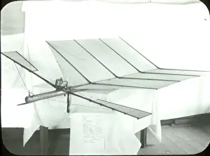 Compressed: Compressed air flying machine shown at Chicago Exhibition