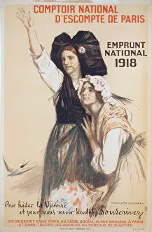 Victoire: Comptoir national d'escompte de Paris. Emprunt National 1918