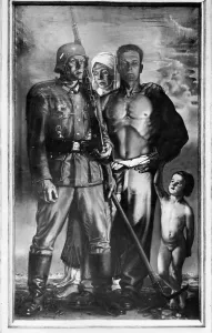 Shirtless: Comradeship by Helmut Ullrich, 1941