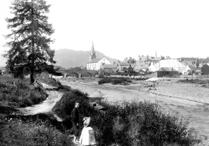 Tayside: Comrie, from the East 1899