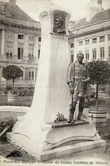 Merode: Comte Frederic de Merode - Place des Martyrs, Brussels