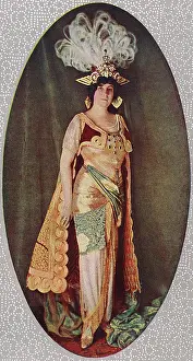 Comtesse: Comtesse A de Chabrillan at Persian ball, 1912