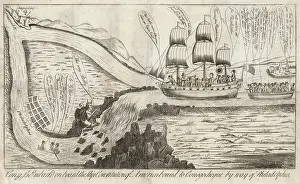 Venture: Con-g-ss embark'd on board the ship Constitution of America