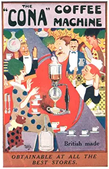 Leete: The Cona Coffee Machine Advertisement
