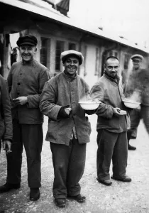 Judicial: Concentration camp prisoners in Dachau