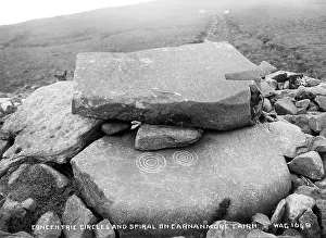 Concentric: Concentric Circle and Spiral on Carnamore Cairn