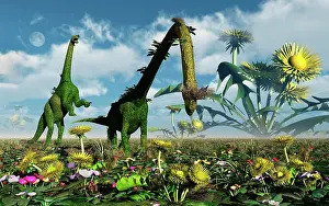Daffodil: A conceptual dinosaur garden