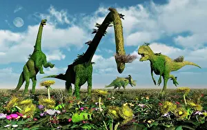 Daffodil: A conceptual dinosaur garden