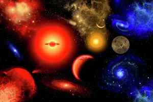 Blazar: Conceptual image of binary star systems that are found ?