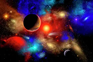 Blazar: A conceptual image of the universe with its mixture of rich