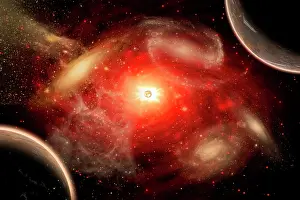 Blazar: A conceptual view of part of our vast universe