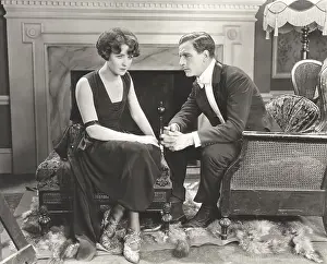 Scheming: Concerned couple