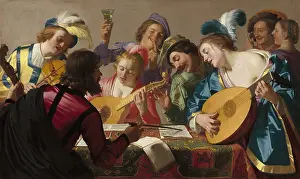 Honthorst: The Concert