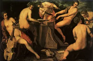 Cello: Concert of Nymphs, by Tintoretto