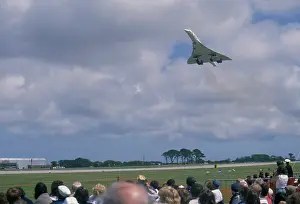 Helston: Concorde at RNAS Culdrose air show, Cornwall