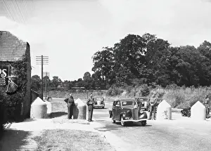 Barricades: Concrete barricades WWII