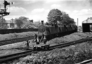 Condemned locomotives at Branksome