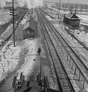 Absence: Conductor walks to the passenger station to