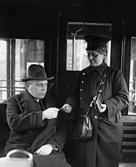 Ticket: Conductor in the Wolterdorf tram, 1932