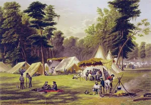 C1871: Confederate camp during the late American war