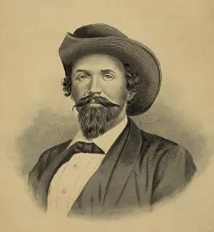 Graphite: Confederate General, John Hunt Morgan, c