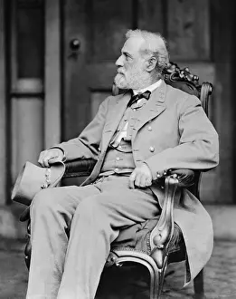 Lcgr1901: Confederate General Robert E. Lee, was photographed