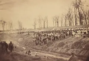 Containment: Confederate prisoners were interned at Camp