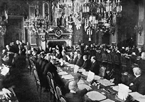 Preliminary: Conference of the Allies in Paris, 1919