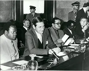 Prelude: UN conference on Namibia, Geneva, Switzerland