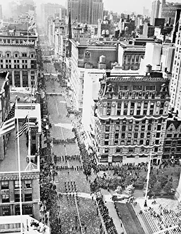 Confetti: Confetti parade on Fifth Avenue, 1937