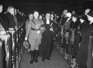 Pastor: Confirmation of former cadets in Berlin, 1934