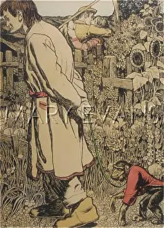 Bachelors: Confirmed bachelor, with a monkey on a lead