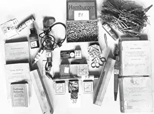 Terrorism: Confiscated Communist material, 1931