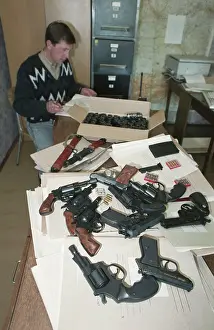 Violations: Confiscated weapons