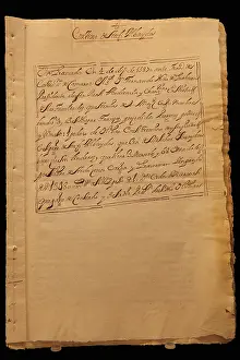 Ines: Confiscation document, Palacio de los Olvidados