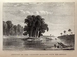 The Kings College Archives And Special Collections: Confluence of the Murray and the Darling rivers
