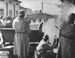 Origins: Confrontation between the occupation soldiers and workers in