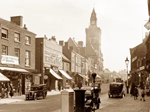 Congleton: Congleton High Street probably 1930s