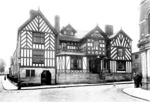 Congleton: Congleton, the Lion and Swan Hotel 1898