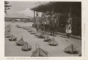 Latex: Congo - Africa - Arrival of India Rubber