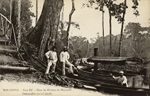 Colonialists: Congo, Africa - on the Lakula River