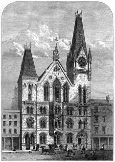 Farringdon: Congregational Memorial Hall, Farringdon, London 1875