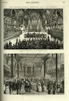Conversazione: The congregational memorial hall and library