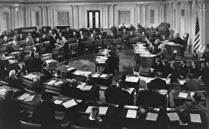 Proceeding: Congressional hearing in session